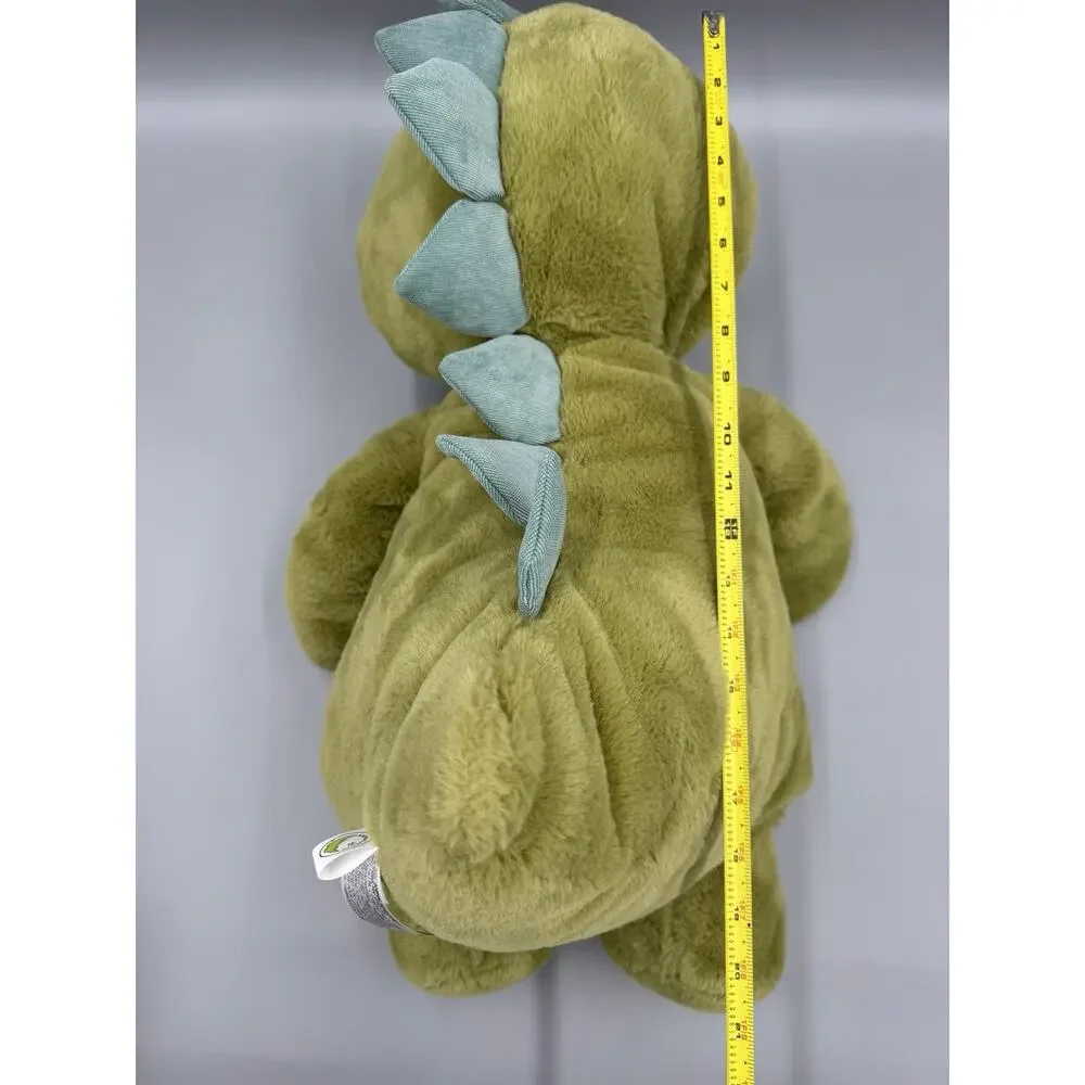 Animal Adventure Large Olive Green Dinosaur Large Plush 20” Stuffed Animal